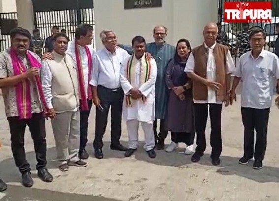 Parliamentary delegation met Tripura Governor, alleged Post Result atrocity Parliamentary delegation met Tripura Governor, alleged Post Result atrocity